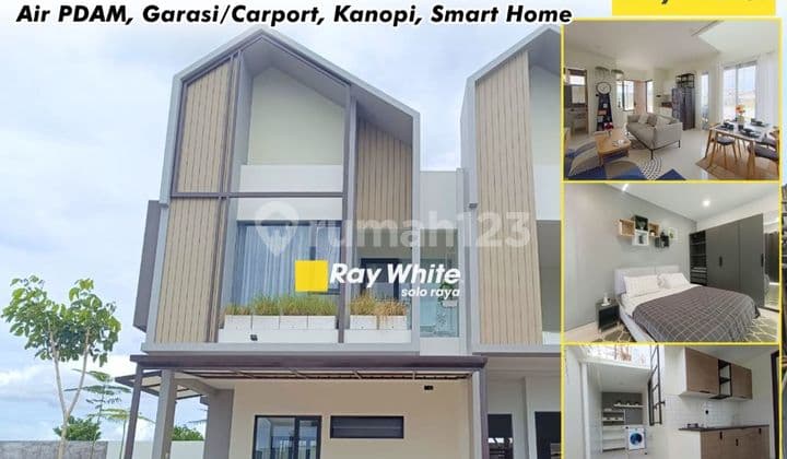 Dijual Rumah Baru Berkonsep Smart Home di Jl Raya Mangesti Baki Sukoharjo