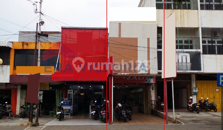 Ruko Strategis di Jantung Kota Padang Dekat Pasar Raya, Cocok untuk Usaha & Investas