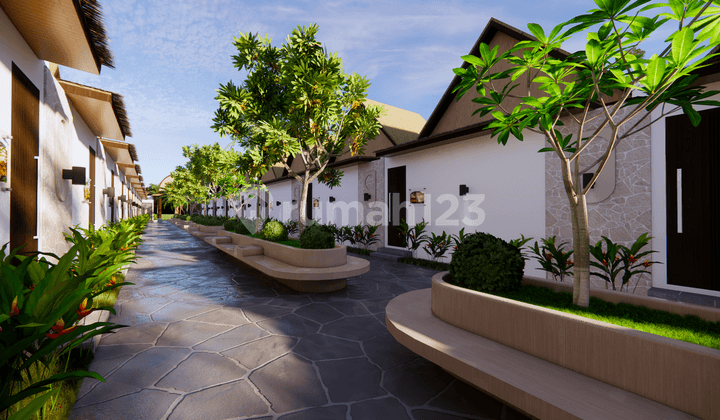 Bisnis Villa Private Jacuzzi dengan Fasilitas Padel, Gym & Cafe
