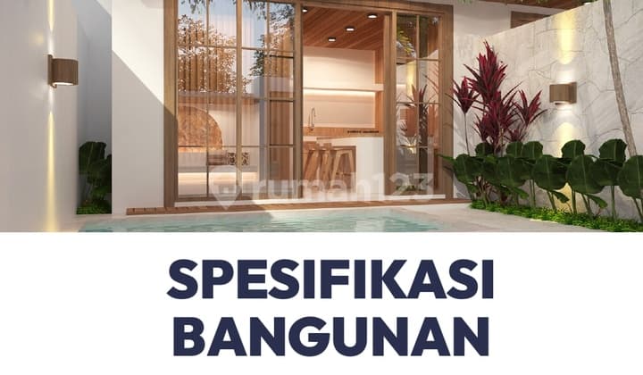 Villa Mewah di Jogja Dijual: Desain Tropis Elegan, Sudah Mau Jadi
