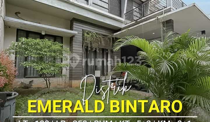 Dijual Rumah Cantik Hot Siap Huni di Emerald Bintaro Jaya