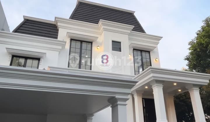 Djual Rumah Cantik American Classic dengan Pool di Bintaro Jaya Sektor 7