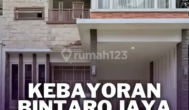 Dijual Rumah Cantik Murah Dalam Cluster di Kebayoran Bintaro Jaya Dekat Jakarta Selatan