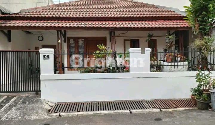 Rumah 1 lantai di rawamangun