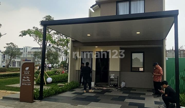 RUMAH PRIMARY 2 LANTAI DENGAN DESAIN JEPANG DI GREEN BESTARI PARK