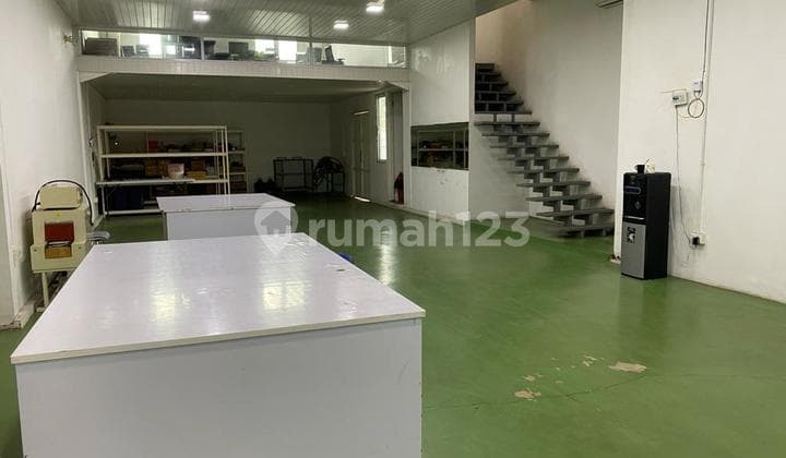 GUDANG + KANTOR DI CIATER TANGERANG LOKASI STRATEGIS SIAP PAKAI