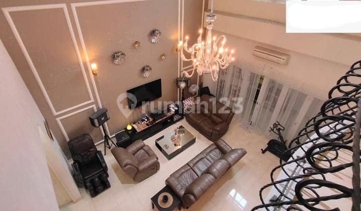 RUMAH CANTIK MEWAH DI BSD PUSPITA LOKA 2 LANTAI LUAS SIAP HUNI