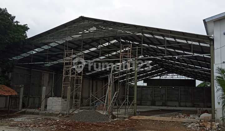New 1-Storey Warehouse Near Alam Sutera and Toll Access