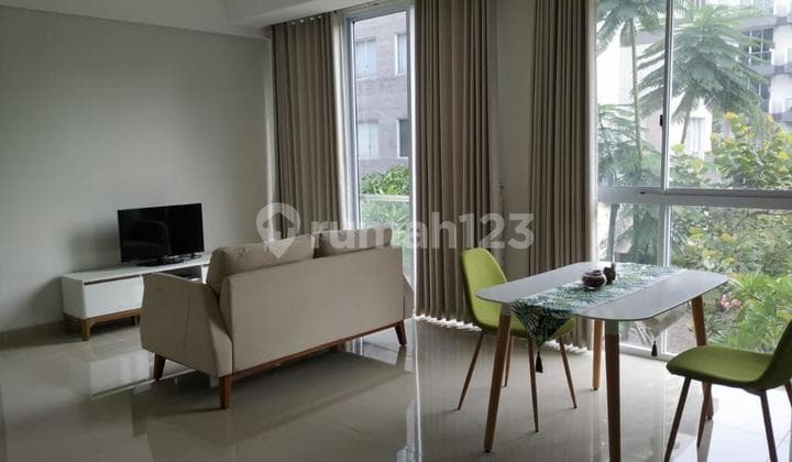 Apartemen 2 Kamar Tidur Semi Furnished Bagus, Rainbow Spring Gading Serpong