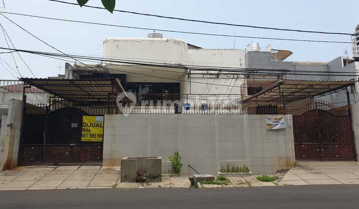 Rumah Lama 2lt Di Jl Karang Bolong 1 Ancol Jakarta Utara