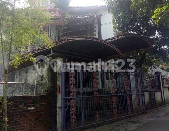 Old 2-Storey Cheap House Jl Delman Elok III Tanah Kusir South Jakarta Land 266m Cheap Below 10m