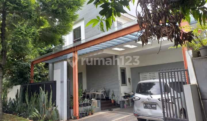 Rumah Asri Hoek Di Perum Bsd Kencana Loka Serpong Tangerang