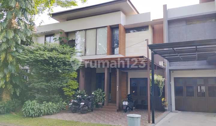 Rumah Asri Lt 300m² Di Cluster Ritzone Bsd The Icon Tangerang