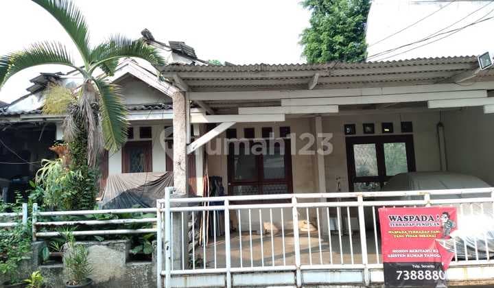 Rumah Tua Di Jl Kuricang V Bintaro Sek 3a Tangerang