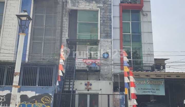 Ruko Komersil Di Jl Proklamasi Menteng Jakarta Pusat