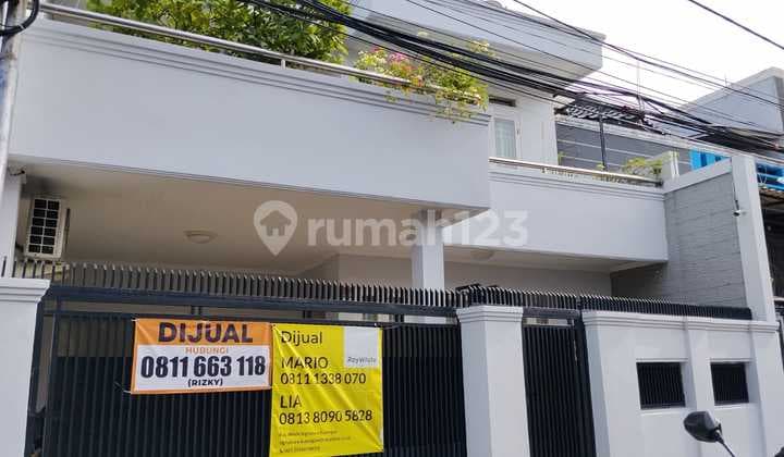 Rumah 2Lt di Jl Kemanggisan Pulo Palmerah Jakarta Barat