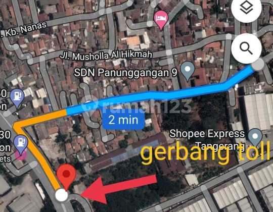 Dijual Tanah Komersil Strategis Tangerang Cikokol Untuk Usaha Rumah Kost, Lapangan Padel, Bangun Ruko, Klinik Dll Murah Di Bawah Harga Njop