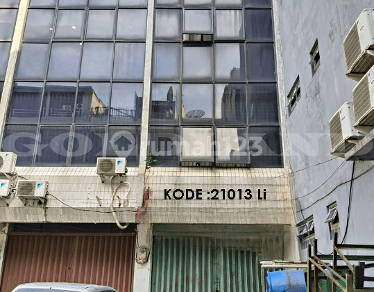 Ruko Dijual Gunung Sahari, Luas 4,5x16 Meter, Kode :21013 Li