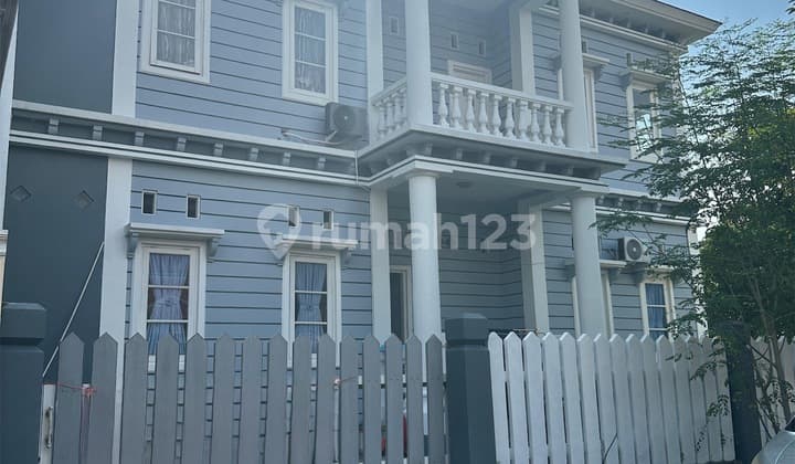 Rumah Posisi Hook Row Jalan Lebar Di Cluster Yg Aman Dn Lokasi Strategis