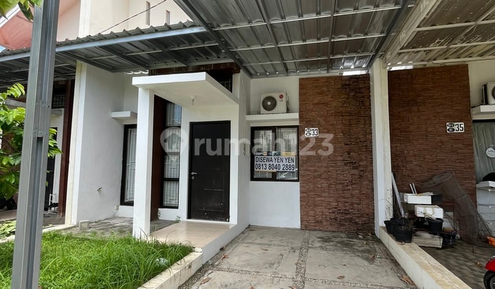 Rumah Bagus Ada Ac Di Cluster Green Ara , Bekasi
