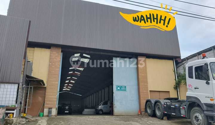 Gudang di Pedurenan, Bekasi 1.200 m Bagus Sertifikat Hak Milik