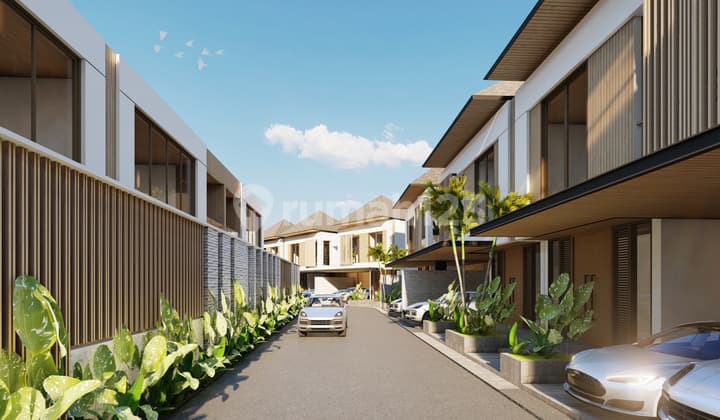 Semi-Furnished Residence with Strategic Location in Umalas Area
