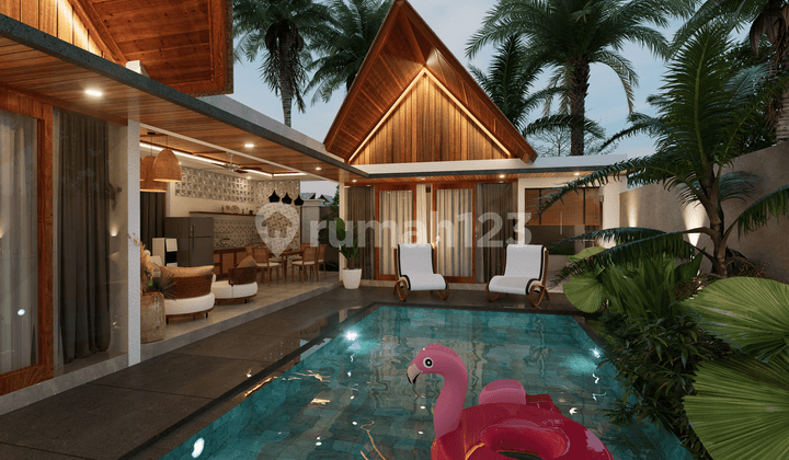 Modern Tropical Fully Furnished Leasehold Villa Seminyak