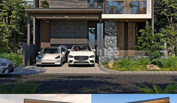 Dijual Rumah New Modern Minimalis 2 Lantai di Woodland, Surabaya