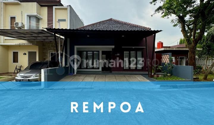 Rumah Baru 1 Lantai Full Furnished Dalam Townhouse Rempoa Tangerang Selatan