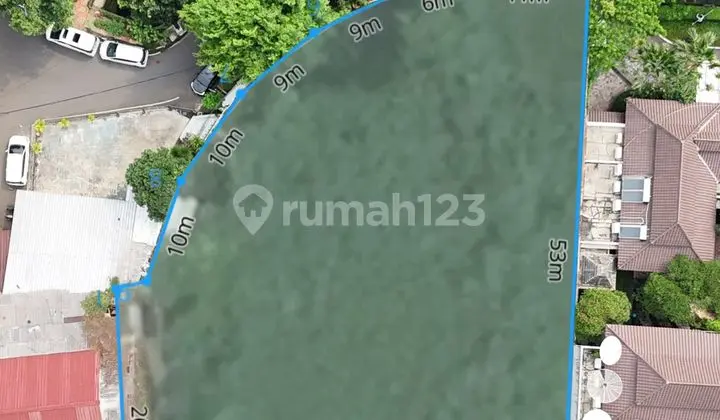 Land for Sale in Patra Kuninggan, Roadside Access, Wide Road.