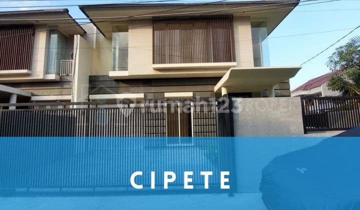 Rumah Hook Baru 2 Lantai Cipete Desain Modern