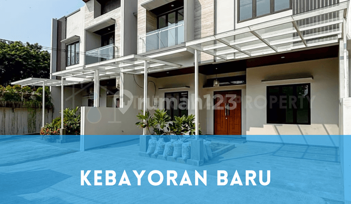 Rumah Baru Desain Modern Harga Murah Kebayoran Baru Jaksel