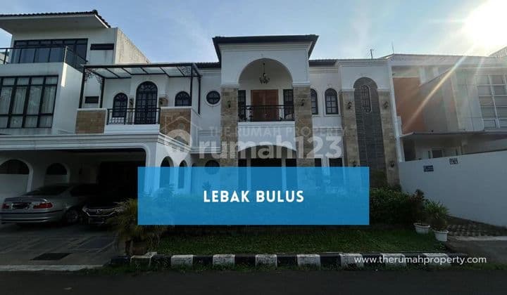 Rumah Komplek 2 Lantai Keamanan 24 Jam Lebak Bulus Jalan Lebar