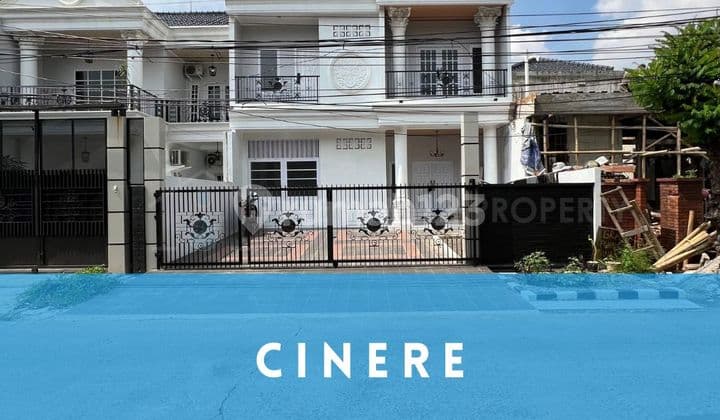 Rumah Baru Desain Modern Private Pool Dalam Komplek di Cinere
