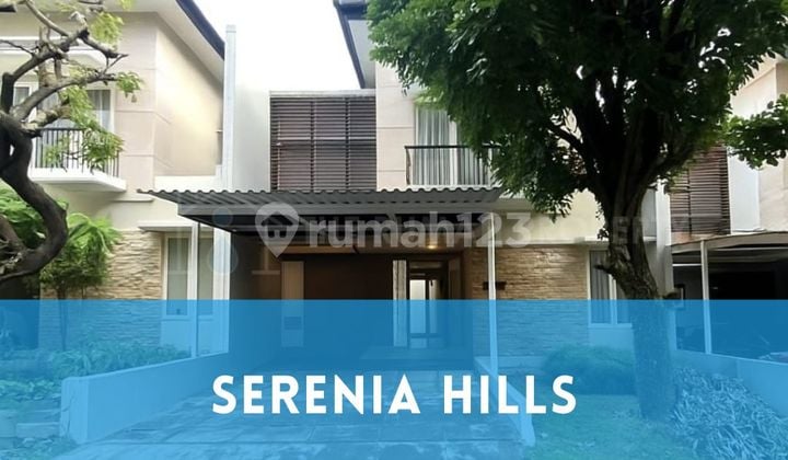 Seerenia Hills Lebak Bulus House, Semi-Furnished, Spacious Backyard Garden.