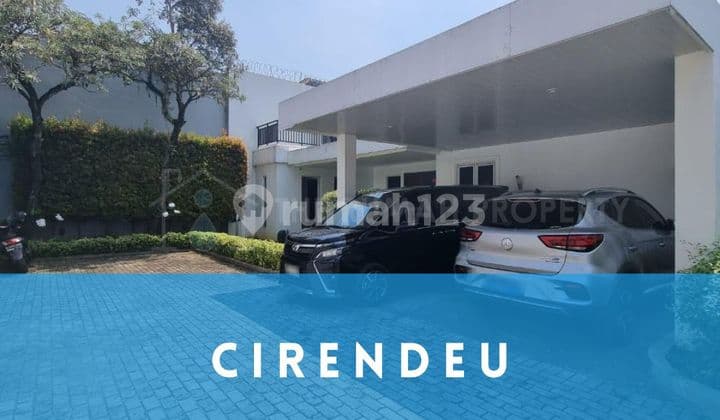 Rumah Kuldesak Semi Furnished Cirendeu Tangsel Dekat Lebak Bulus