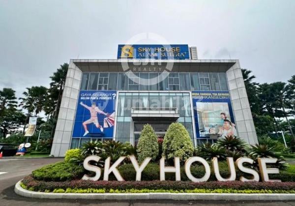 Dijual Apartemen Sky House Residence Tipe Studio View Tol Akses Mudah di Pinang Tangerang