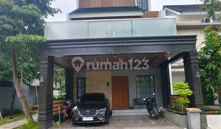 Rumah Mewah Semi Furnish Di Cluster Harapan Indah Bekasi