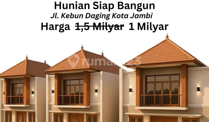 Di Jual Rumah Siap Bangun Lokasi Mayang, Kota Jambi