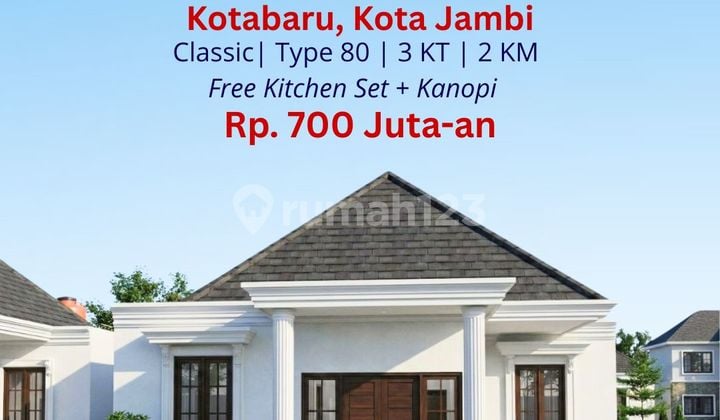 Jual Rumah Strategis Lokasi Kotabaru, Kota Jambi