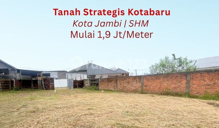 Jual Tanah Strategis Lokasi Kotabaru - Kota Jambi