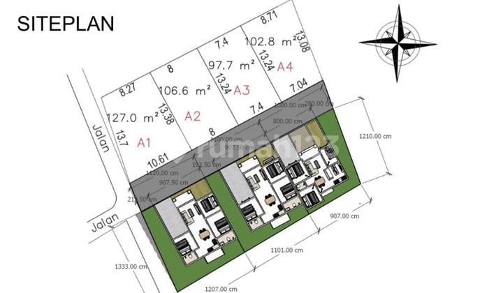 Di Jual Rumah Lokasi Kotabaru, Kota Jambi