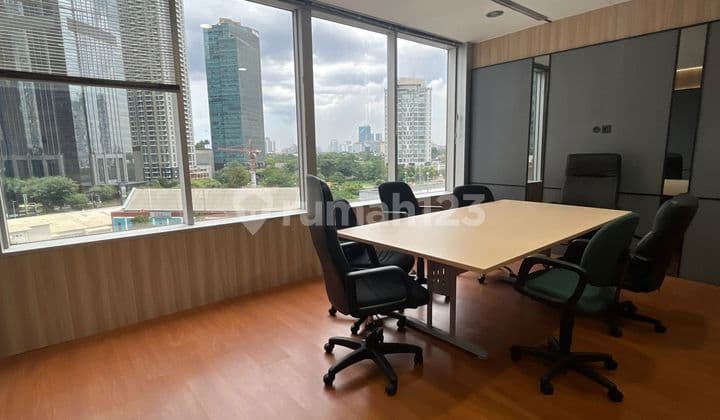 Best Deal! Office Space Mewah Siap Pakai Baru Renov di SCBD