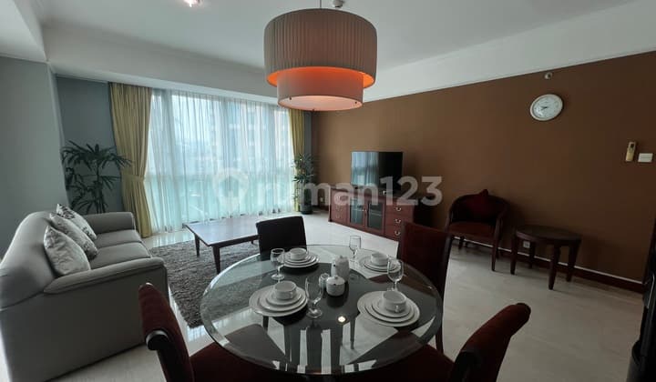 Free Service Charge! Fully Furnished 2 Br Unit In Casablanca Tebet South Jakarta