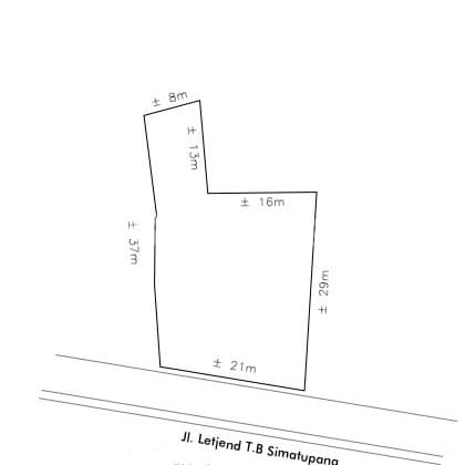 Cheap Strategic Land by the Side of Tb Simatupang Highway