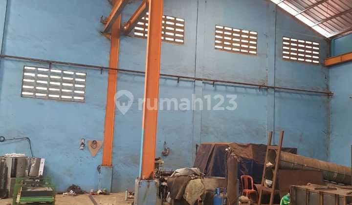 Dijual Pabrik Ex Bengkel Teluk Naga 1800 M SHM Bagus Tangerang