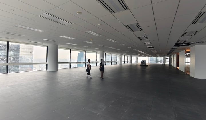 sewa office space premium SCBD 1400 meter Fitted Jakarta Selatan