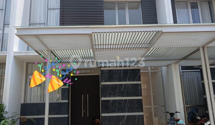 Dijual Rumah 3 lantai Cluster Mozart Golf Island PIK