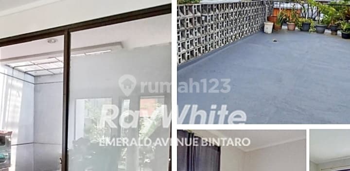 Hot Sale: Nice, Move-In Ready House with Rooftop at Kebayoran Residence, Bintaro Jaya