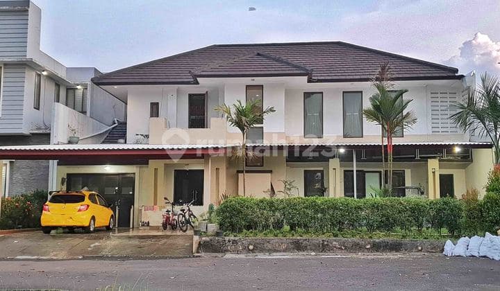 Affordable Semi-Furnished 4+1 BR House with Yard, in Front of Alam Sutera Cluster